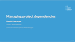 Gestinando dependencias en R: automagic and renv